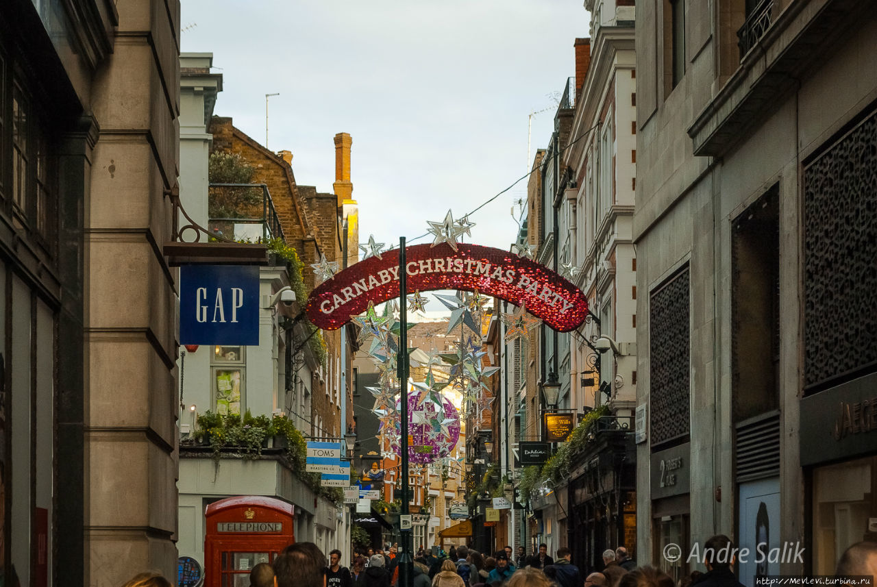 Рождественский Лондон Лондон, Великобритания Рождественский Лондон Лондон, Великобритания