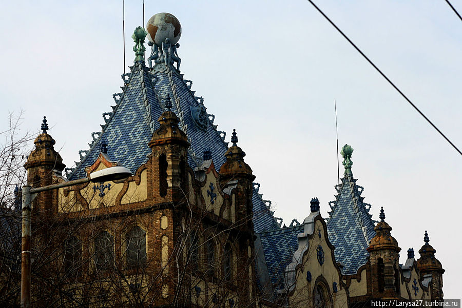 Геологический институт, архитектор Э.Лехнер, 1900 г. Геологический институт, архитектор Э.Лехнер, 1900 г.