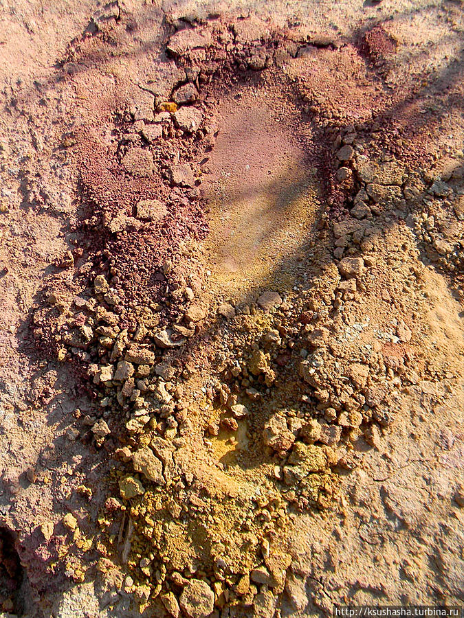 Цветные пески Эйн-Яав Мицпе-Рамон, Израиль