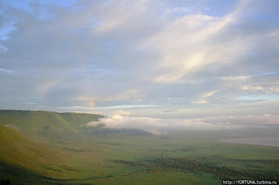 Нгоронгоро кратер вулкана / Ngorongoro Crater