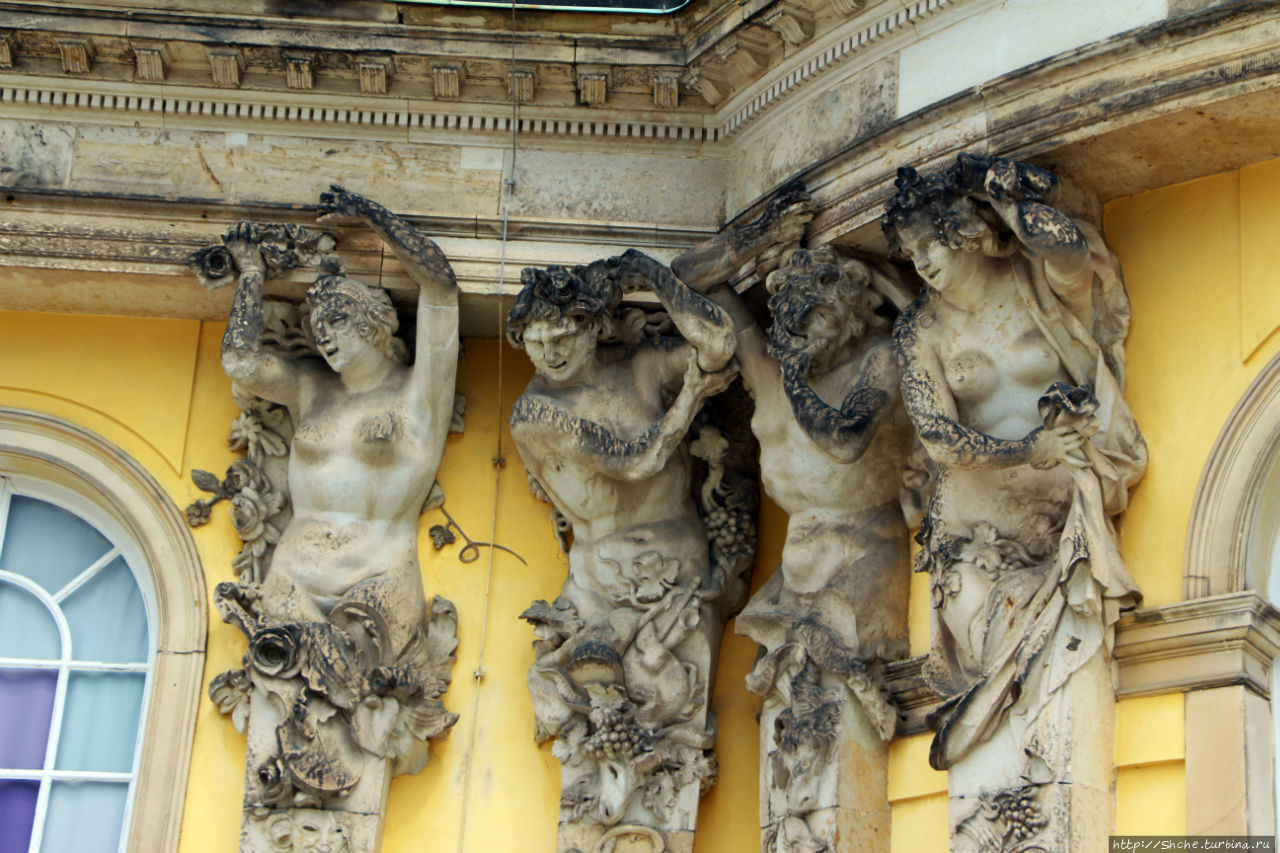 Дворец Сан-Суси Потсдам, Германия Дворец Сан-Суси Потсдам, Германия