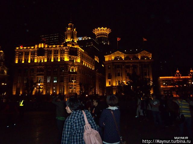 Набережная в Шанхае Набережная в Шанхае