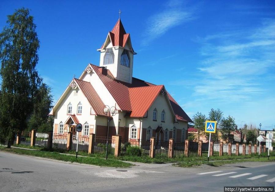 Лютеранская церковь на Комсомольской улице Кондопога, Россия
