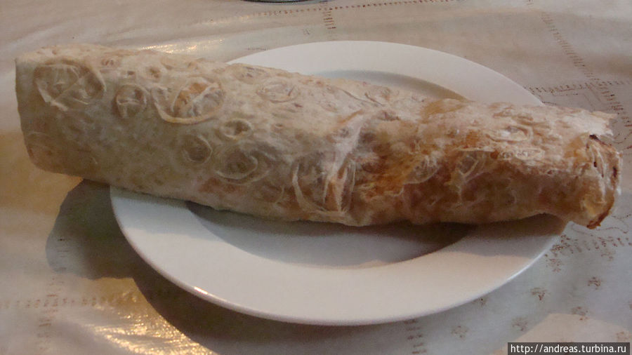 Шашлык в лаваше Шашлык в лаваше