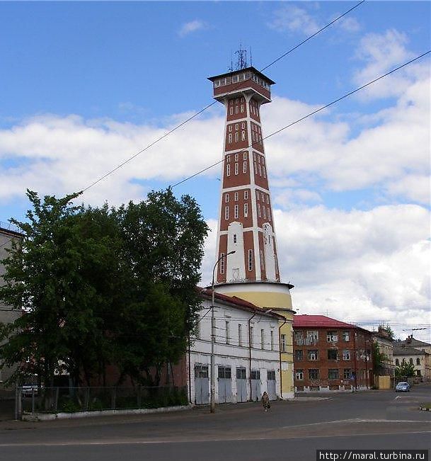 Пожарная каланча — один из брэндов Рыбинска Рыбинск, Россия