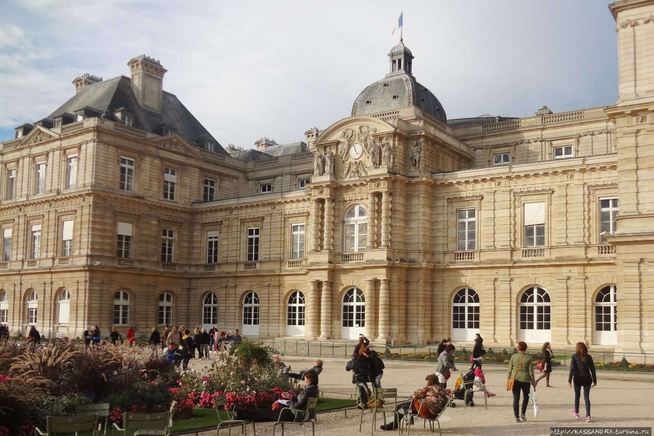 Люксембургский дворец Париж, Франция