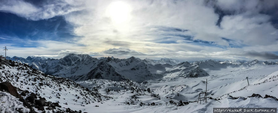 Зимнее восхождение на Эльбрус (5642 м) Эльбрус (гора 5642м), Россия
