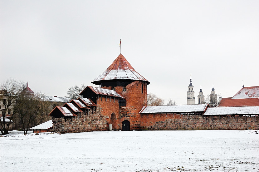 Руины Каунасского замка Каунас, Литва