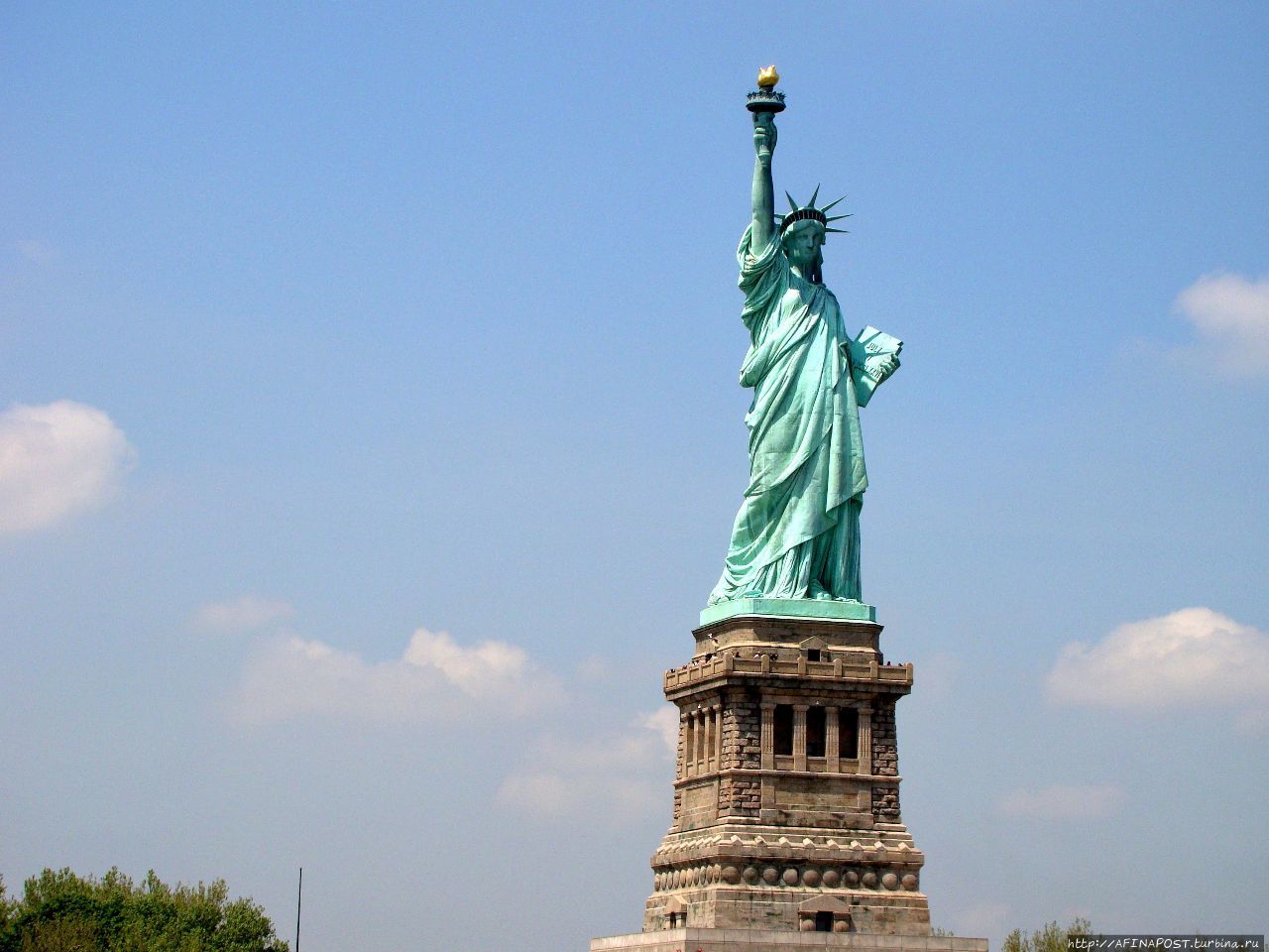 В Америке. Свобода, озаряющая мир — под охраной ЮНЕСКО! Нью-Йорк, CША