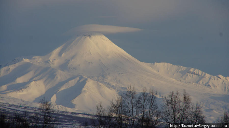 Авачинский вулкан от Кайнырана Петропавловск-Камчатский, Россия