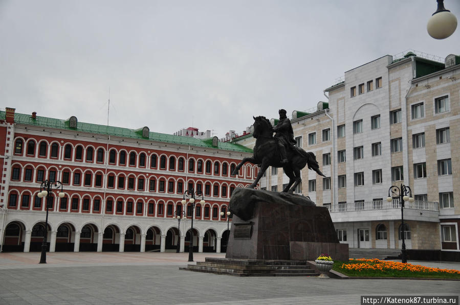 Площадь Оболенского-Ноготкова Йошкар-Ола, Россия