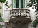 Каса Ламадрид. Carrer de Girona, архитектор Луис Доменек-и-Монтанер, 1902 г