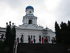 Покровская церковь (Покрова Пресвятой Богородицы). Вид со стороны альтанки  —  северный фасад)