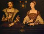 Портрет Джеймса Y и Королевы Мэри из рода Гизов в экспозиции музея замка Стерлинг. Фото из интернета