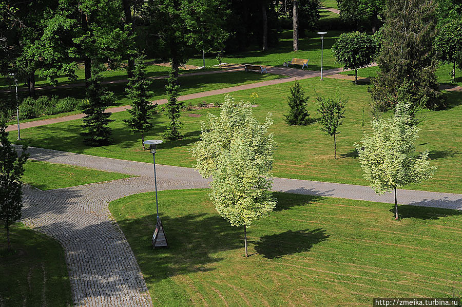 Виды на парк Тарту, Эстония