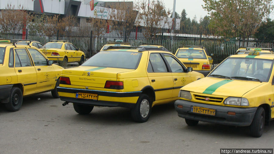 Такси Тегеран, Иран