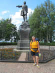 Памятник Петру Первому. Памятник является единственным в Петрозаводске монументом, относящимся к дореволюционному прошлому.