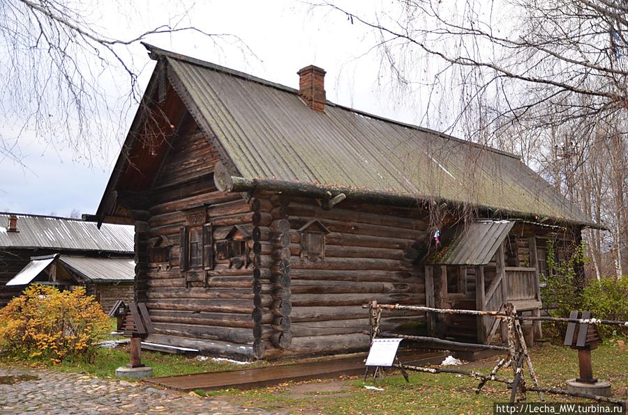 Дом Лоховой из д. Вашкино середина XIX в. Кострома, Россия