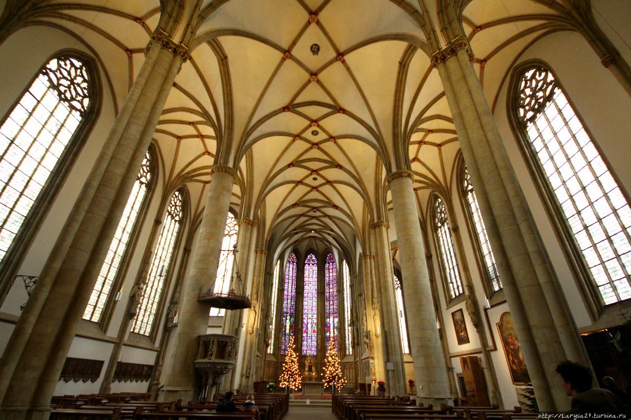 Церковь Св. Ламберта, интерьер Мюнстер, Германия