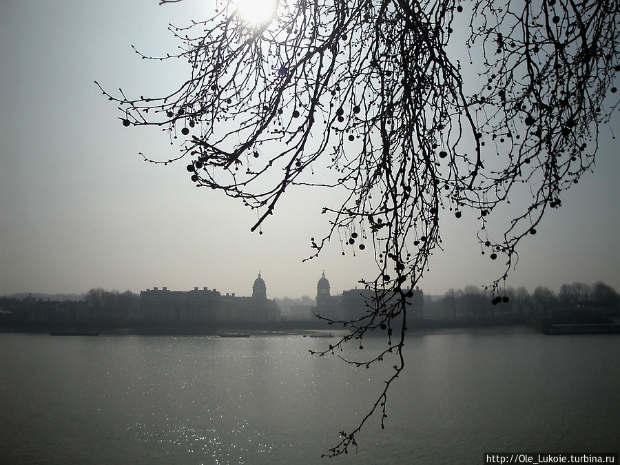 Вид на Гринвич с другого берега Темзы Вид на Гринвич с другого берега Темзы