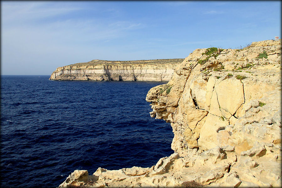 Лазурное окно или место, где можно познать вечность Двейра залив, Мальта