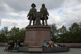 Основатели города Василий Татищев и Вильгельм де Геннин.