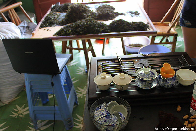 Деревня пропитанная запахом чая Уишань, Китай