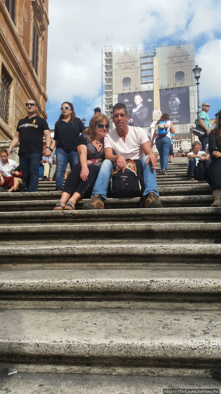 Испанская лестница Рим, Италия