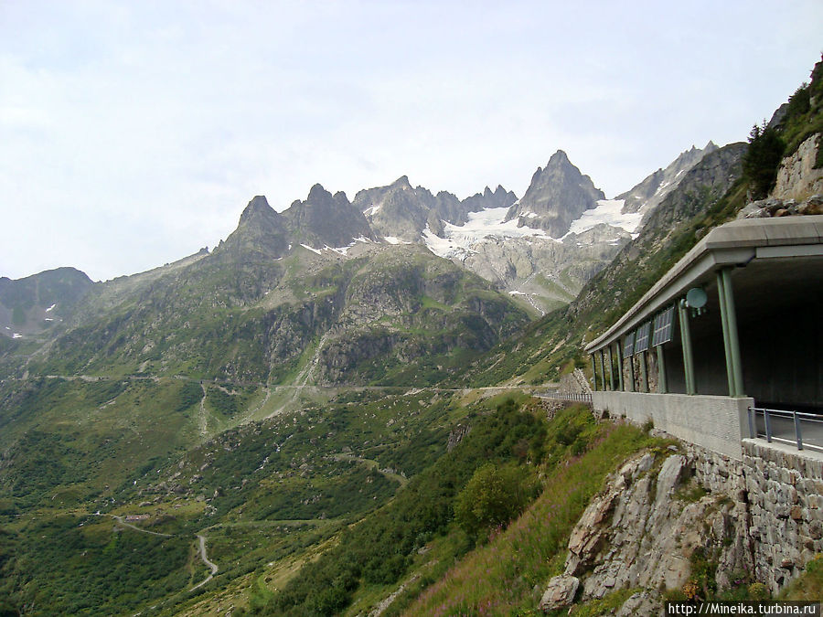 Горный перевал Susten Pass Кантон Ури, Швейцария