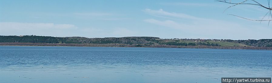 откуда открывается чудесная панорама Галичского озера. Галич, Россия