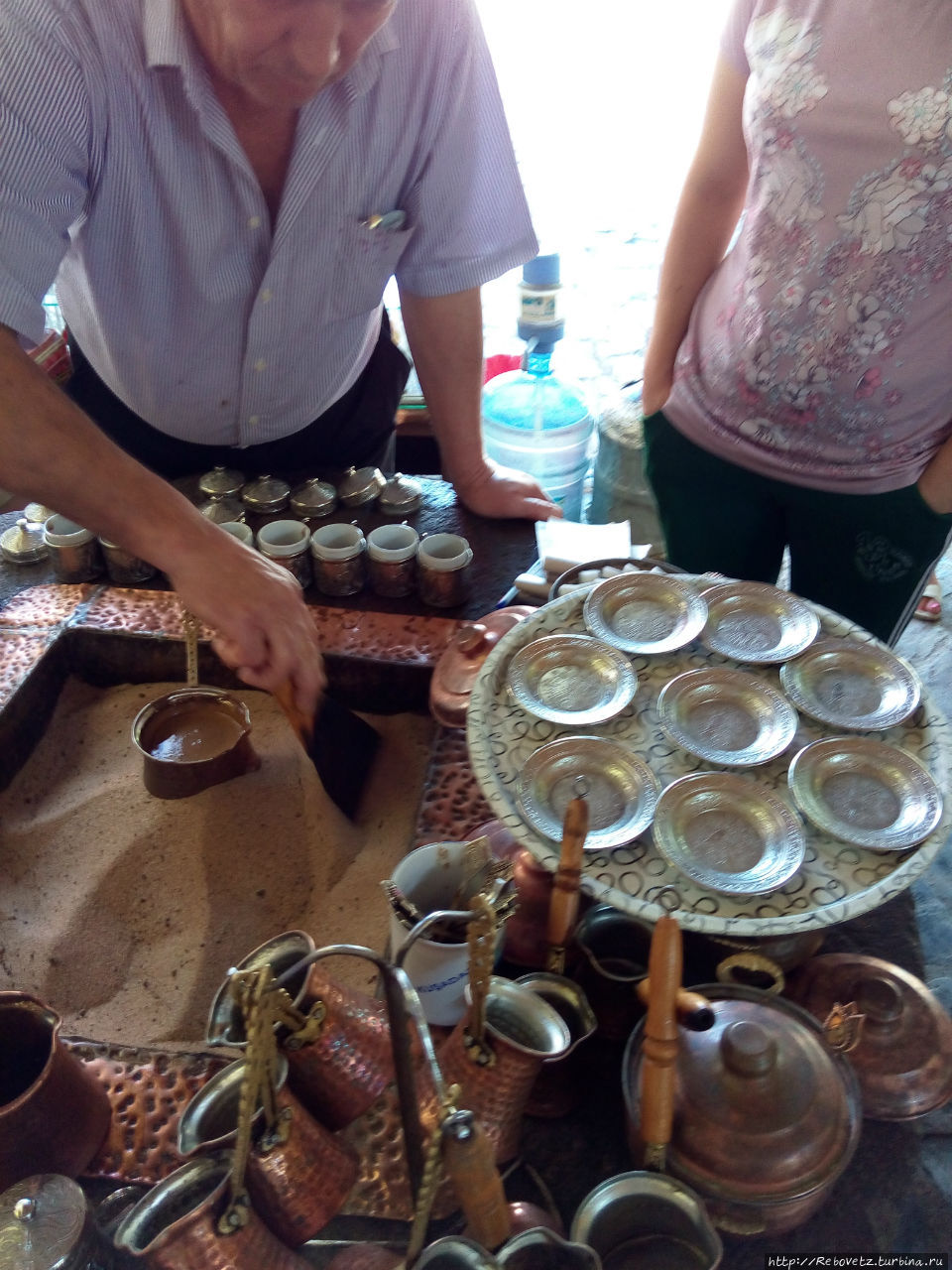 Это целый ритуал приготовление кофе по-турецки Шириндже, Турция