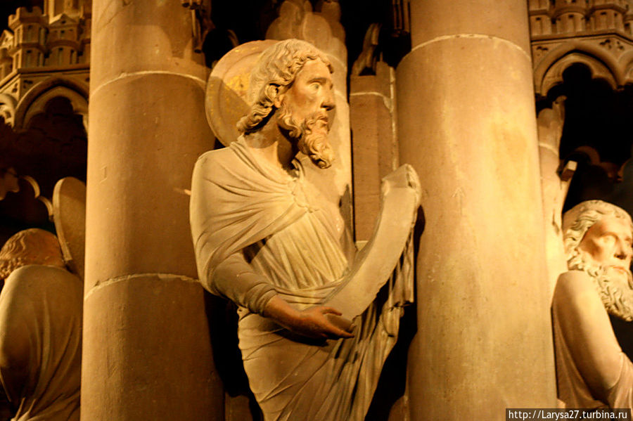 Деталь Колонны Ангелов Страсбург, Франция