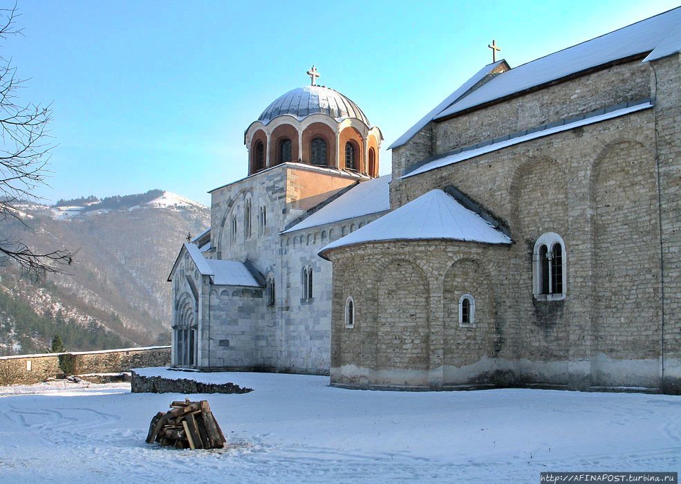 Монастырь Успения Богородицы в Студенице / Monastery Studenica
