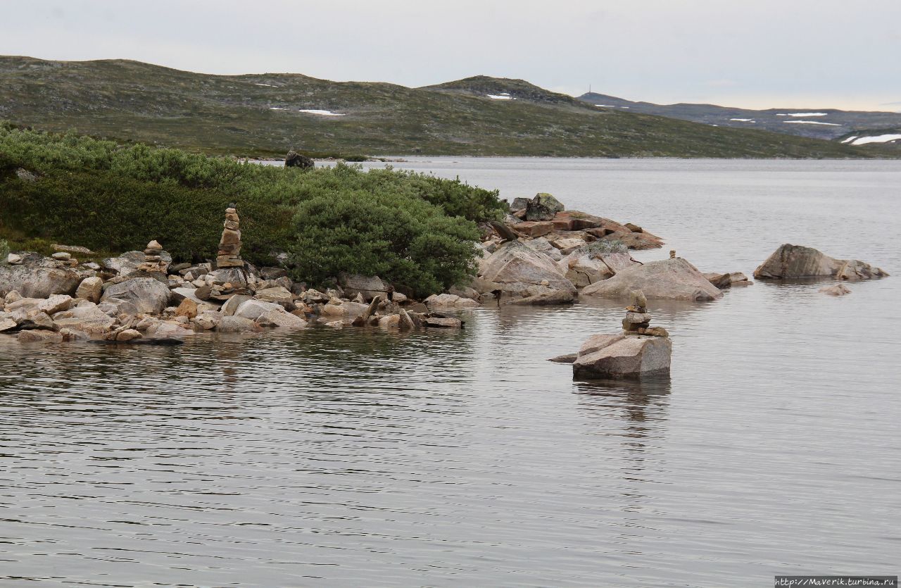 Нетронутая красота природы Хардангервидда Хардангервидда Национальный Парк, Норвегия