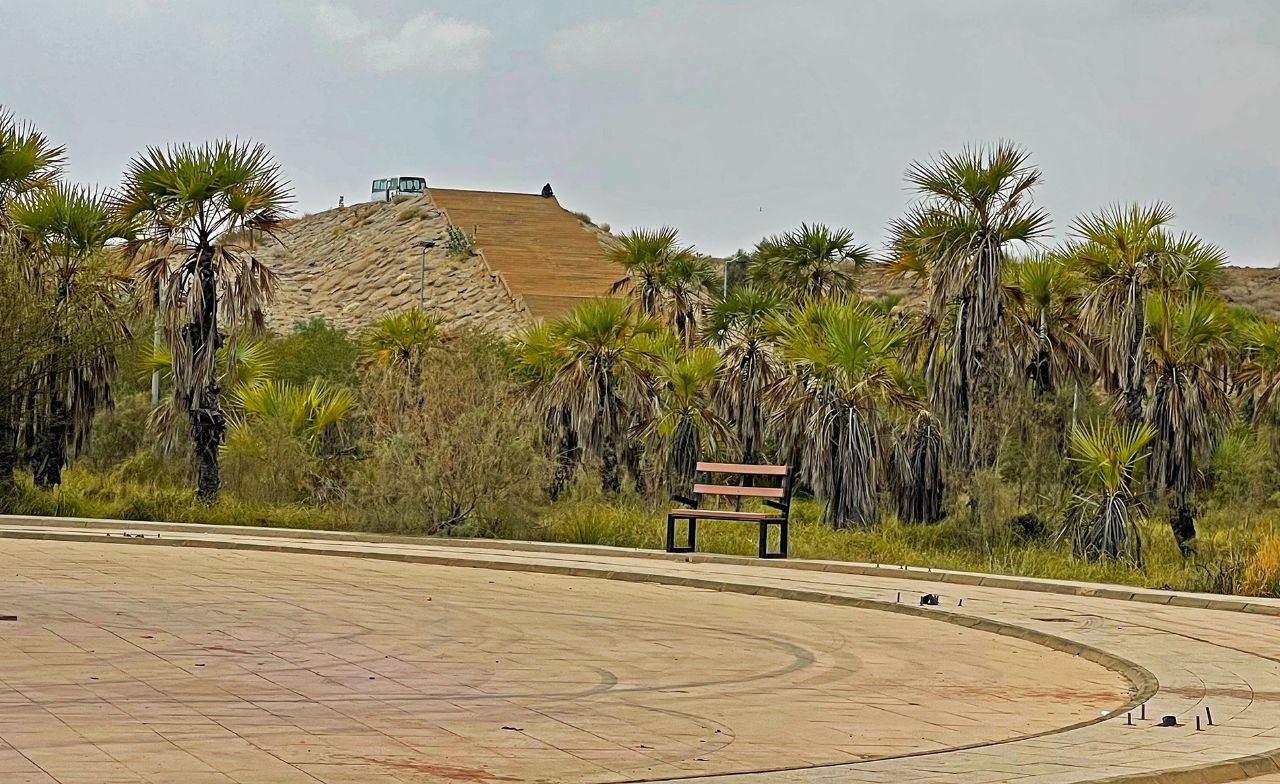 Alsad Park at the reservoir Jazan Wadi Dam near Abu Arish