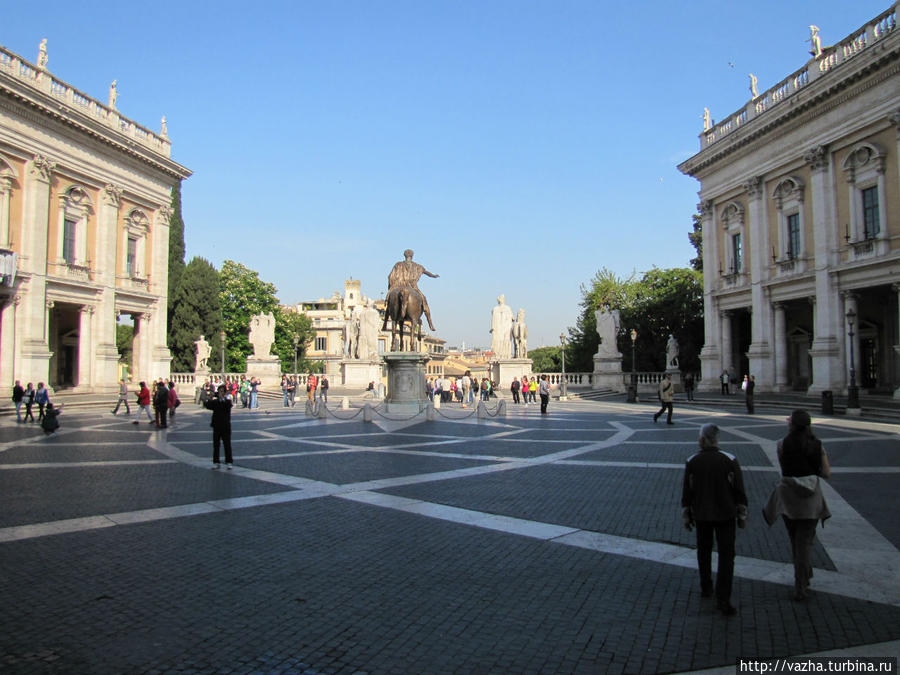 Капитолийская площадь. Рим, Италия