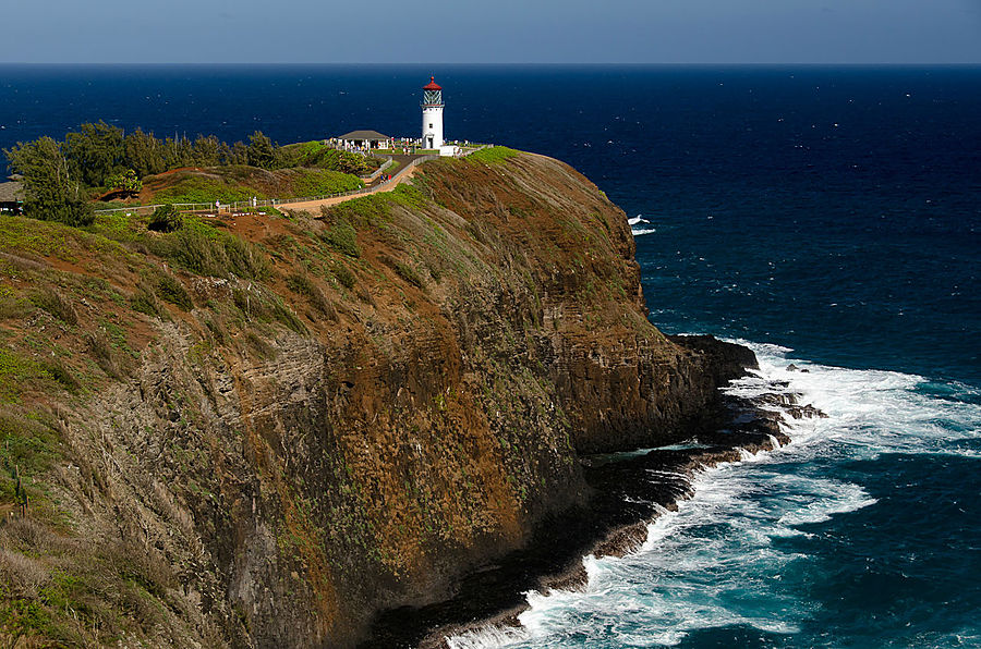 Маяк Kilauea Lighthouse Ханалей, CША