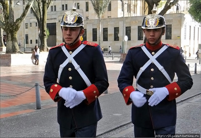 Гвардейцы колумбийского президента Богота, Колумбия