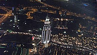 Вид на Дубай с 124 этажа башни Бурж Халифа