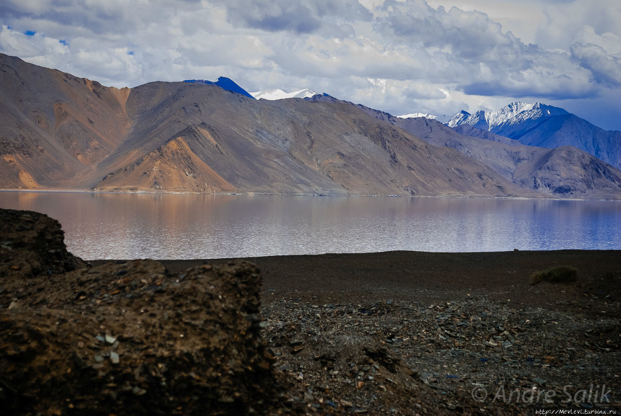 Озеро Пангонг Цо Индия Озеро Пангонг Цо Индия