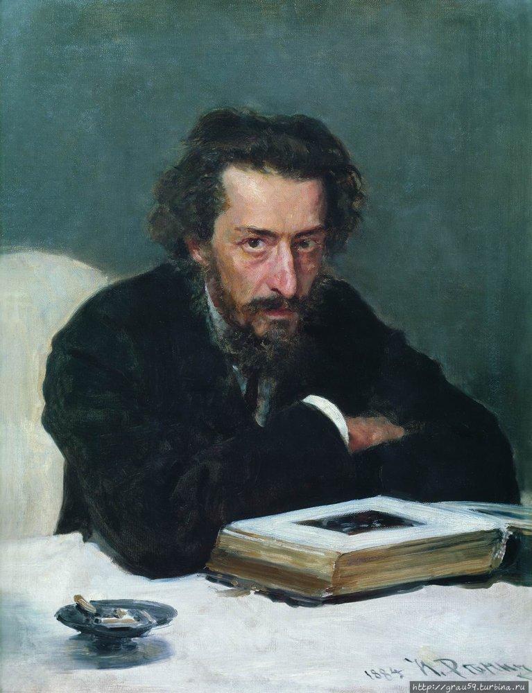 И.Е.Репин.Портрет Бларамберга (1884) Москва, Россия