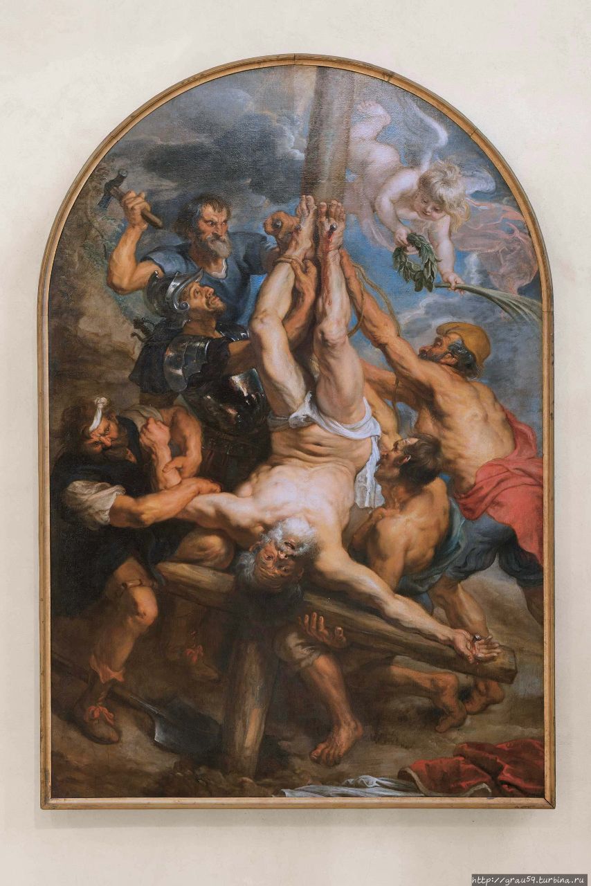 Peter Paul Rubens. Die Kreuzigung Petri (1638) Из Интернета Кёльн, Германия