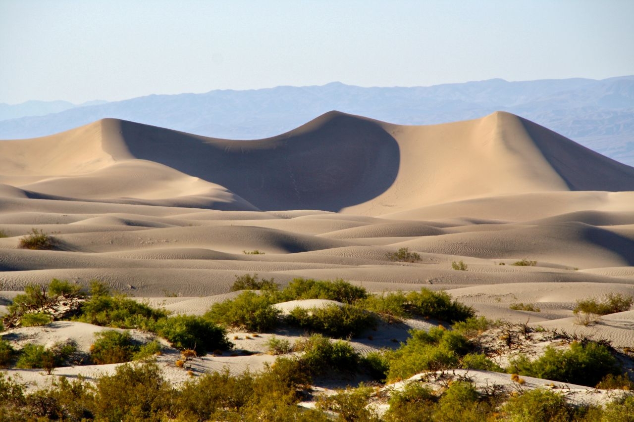 Мексит-Флэт Песчаные Дюны / Mesquite Flat Sand Dunes