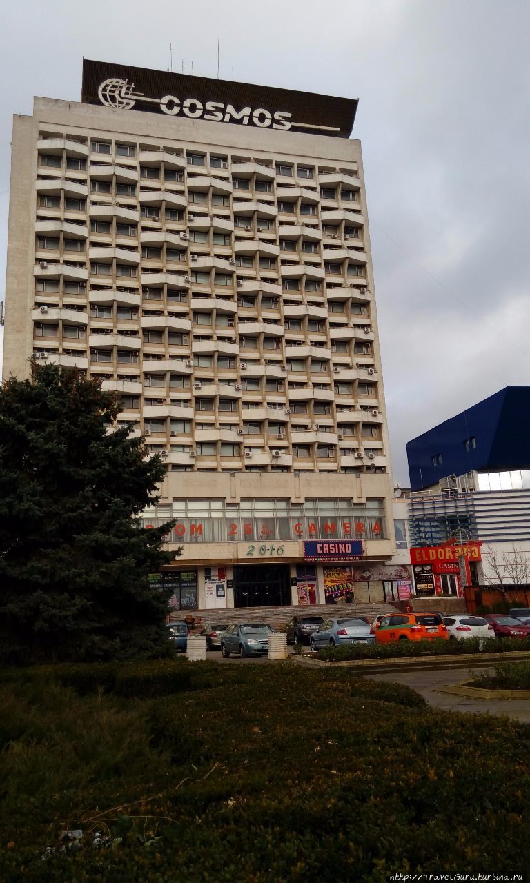 Здание гостиницы Космос Кишинёв, Молдова