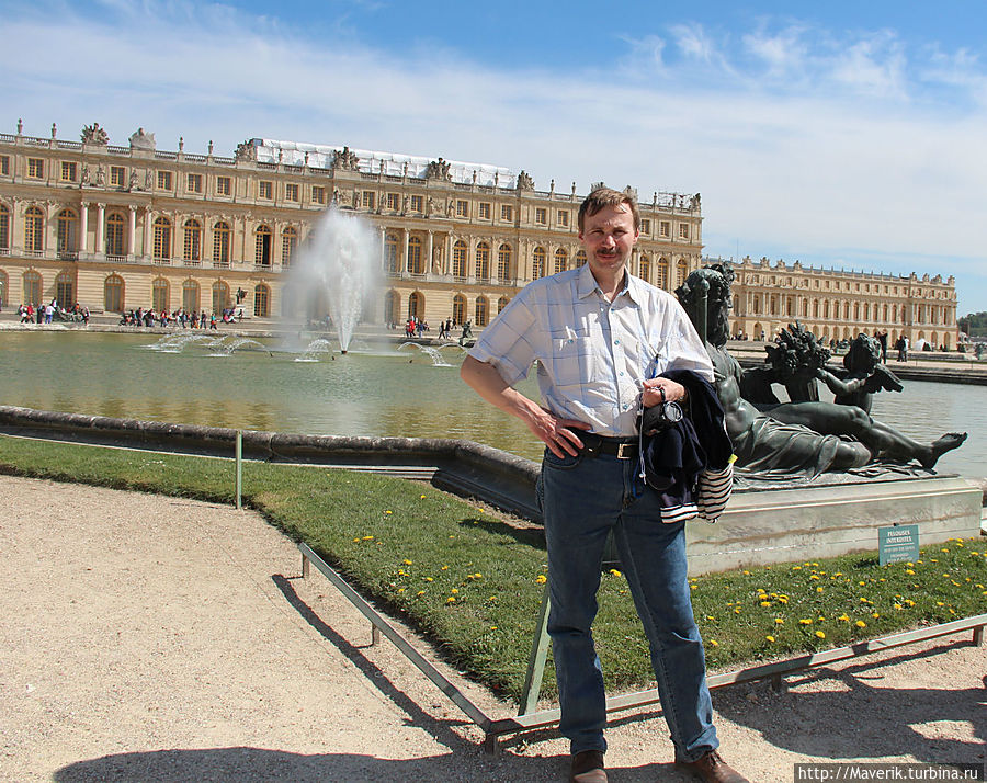 Прогулка по Версальскому парку Версаль, Франция