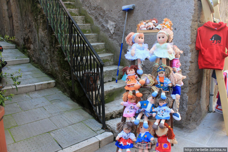 Детские куклы, ручная работа. Питильяно, Италия