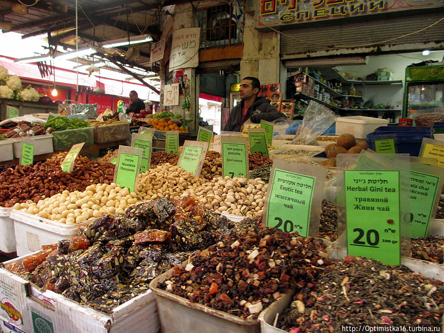 Рынок Шук Кармель Тель-Авив, Израиль