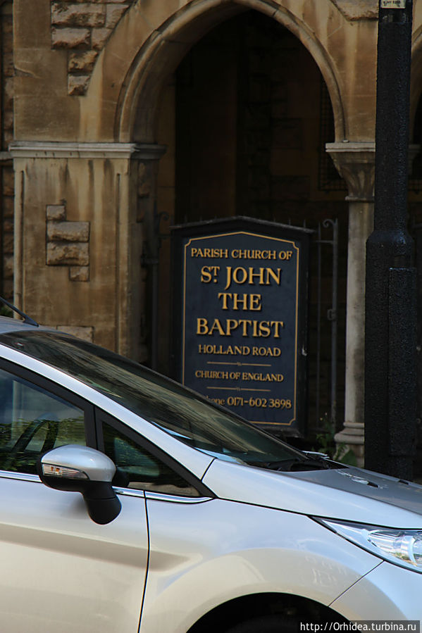 явно католический костел стал бабтистский — современные реалии Лондон, Великобритания