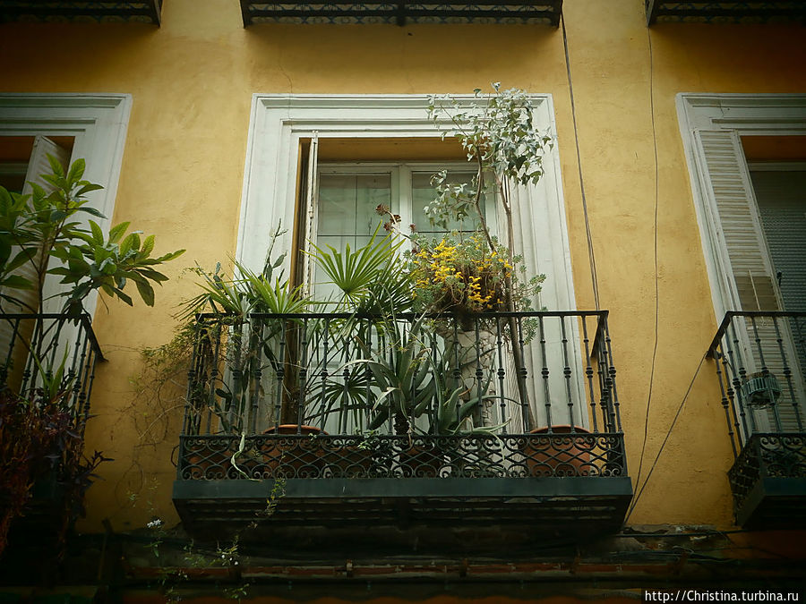 Ну а балкончики так и вовсе моя слабость )) Мадрид, Испания