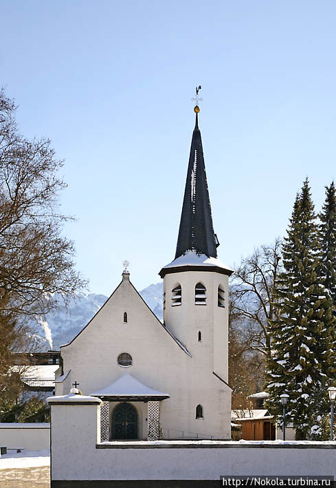 Евангелическо-лютеранская церковь Гармиш-Партенкирхен, Германия